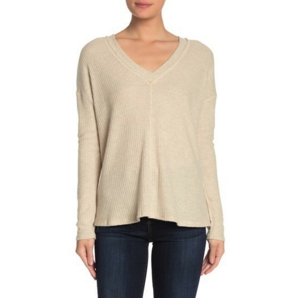 Project Social T Thermal V-neck Sweater - Picture 1 of 10